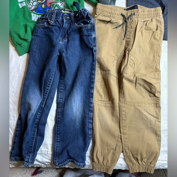 Boys size 6 pants, shirt, sweatshirt bundle - Picture 3 of 5